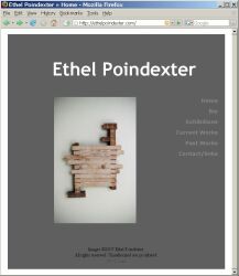 Ethel Poindexter site